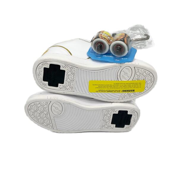 Heeley Propel 2.0 Shoe in White/Gold Size Y6/W7 - Picture 7 of 12